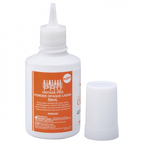 картинка Жидкость для опакового порошка Винтаж ПРО - Vintage PRO Powder Opaque Liquid, P0492 (50 мл), Shofu 