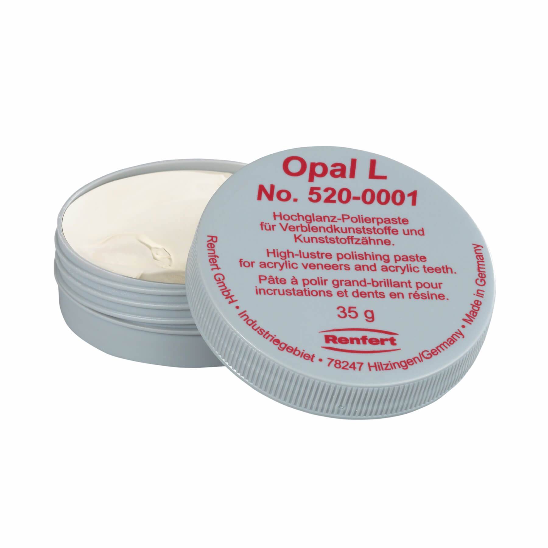 картинка Паста полировальная Опал Эл - OPAL L High-lustre polishing paste, 520-0001, Renfert (35г) 