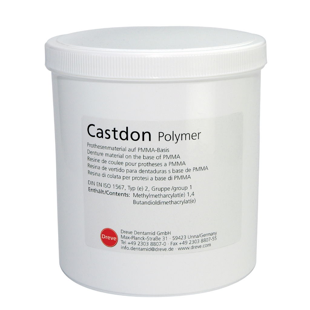 картинка Жидкотекучая пластмасса Кастдон Полимер пинк-опак - Castdon Polymer pink-opague, Dreve 