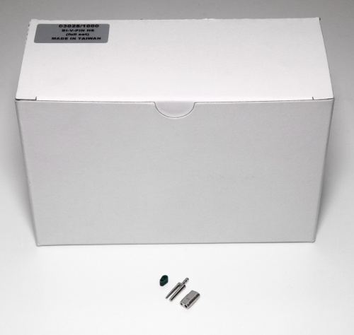 картинка Би-пины со втулками Bi-V-Pin никелированные с резиновыми прокладками, Song Young (1000шт) 