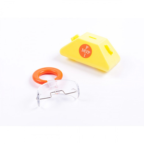 картинка Вестибулярная пластина MUPPY с бусинкой New, Dr. Hinz Dental 