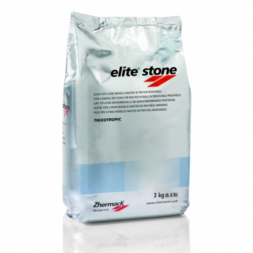 картинка Гипс 4-го класса Элит Стоун - Elite Stone, Zhermack (3кг) 