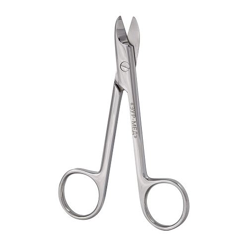 картинка 16-366-10 Ножницы для разрезания коронок изогнутые, 10,5 см, Эур-мед 