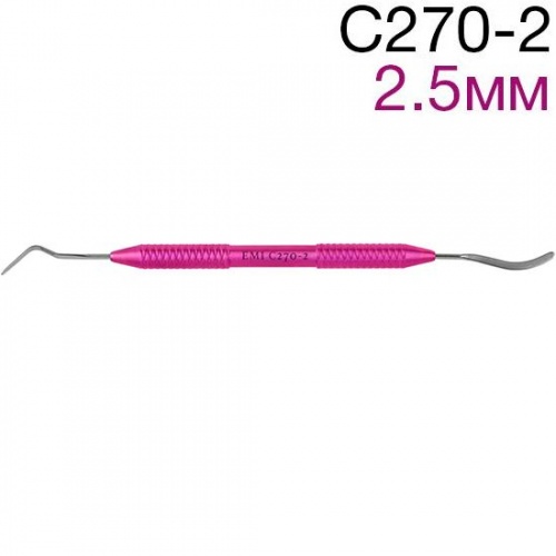 картинка Гладилка серповидная, дистальная, изогнутая под углом 50° (1шт), ЭМИ 