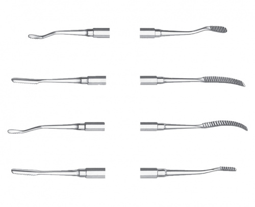 картинка 4291-4294 Костные рашпили, Orange 