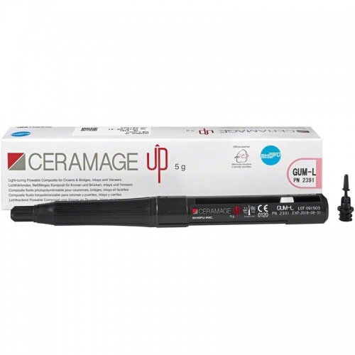 картинка Керамаж Ап - Ceramage Up Gum десневая масса (5 г), Shofu 