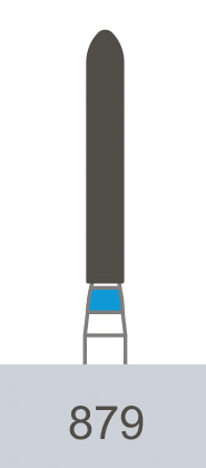 картинка Бор алмазный 879-014 (5 шт.), Prima Dental Group 