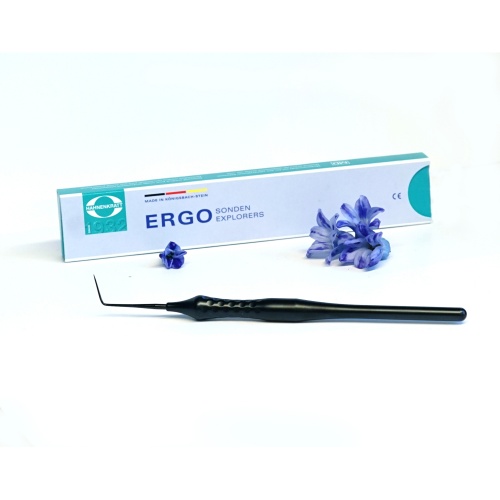 картинка Зонды ERGOtouch Explorer form F BLACK line, B600-F, Hahnenkratt 