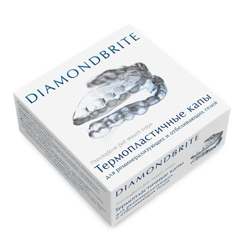 картинка Каппы термопластичные для отбеливающих и реминерализующих гелей, DB10TT01, Diamondbrite 