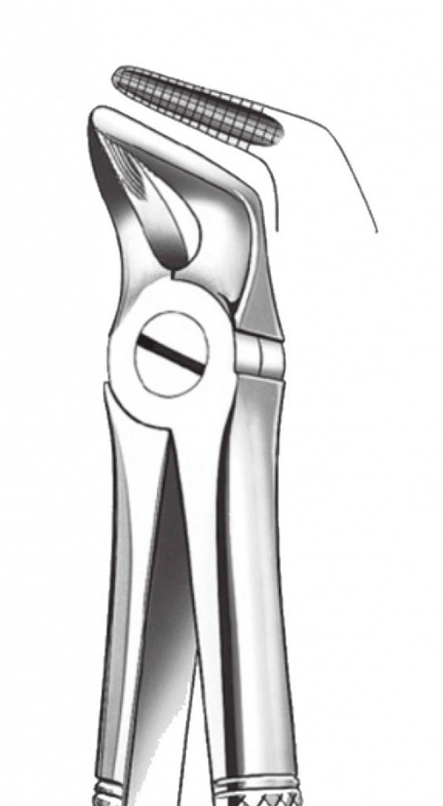 картинка Щипцы для удаления зубов нижние корневые, Orange 