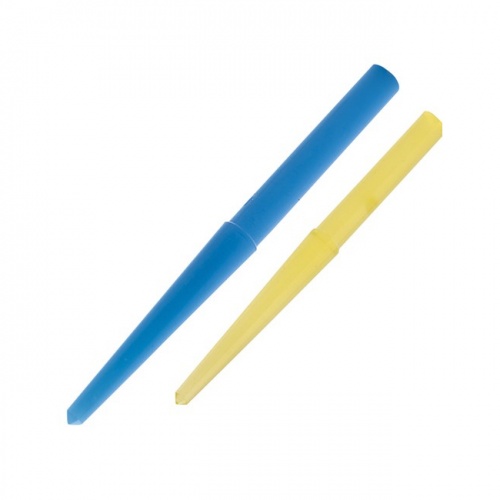 картинка Беззольные штифты Преци-пост комби (желтые/голубые) - Preci-Post Dentist yellow/blue, 2002, CEKA (50+50шт) 