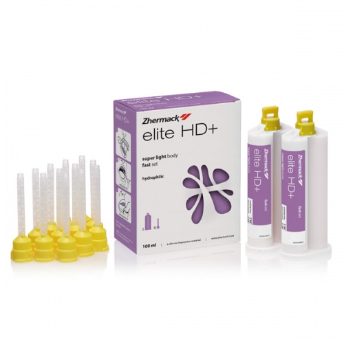 картинка Элит HD+ Супер Лайт Фаст  Сет- Elite H-D Super Light Fast Set, Zhermack (2 х 50мл) 