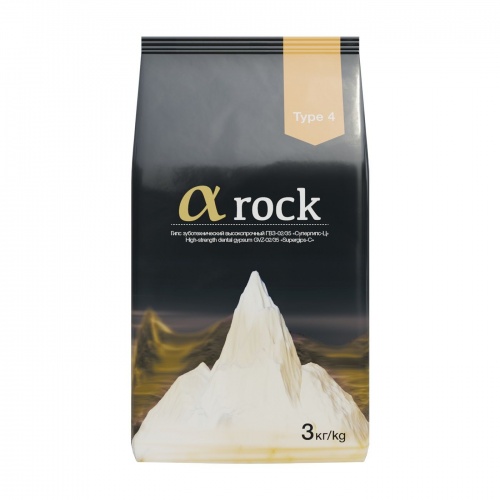 картинка Супергипс Альфа Рок тип 4, пакет 3кг, Целит 