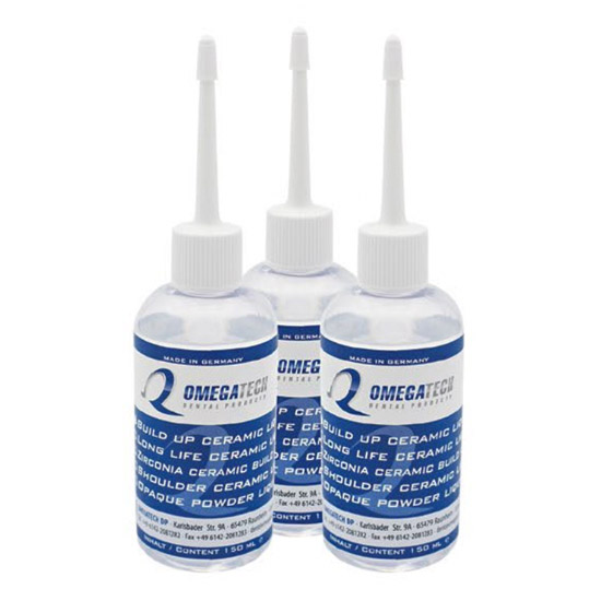 картинка Моделировочная жидкость для замешивания керамики Zirconia Ceramic Liquid, 96150 (150мл), Omegatech 