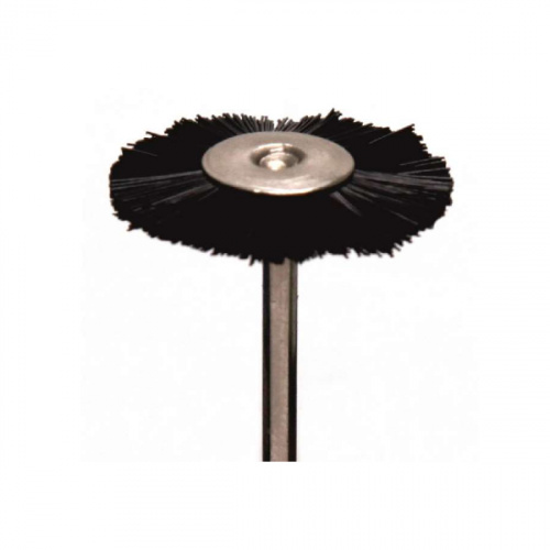 картинка  Щётка MSHN78B на дискодержателе, черная, нейлоновая, (d=25мм), Sheshan Songjiang Brush 