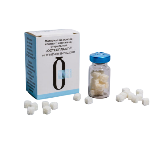 картинка Остеопласт Блоки (5,0мм х 5,0мм х 5,0мм), НПК ВИТАФОРМ 