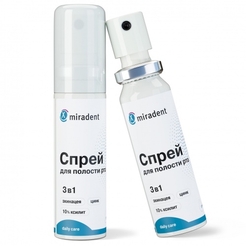 картинка Хелитосис спрей - Halitosis spray, 633168 (15мл), Miradent 