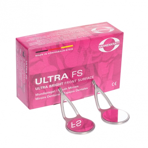 картинка Ультраяркие родиевые зеркала ULTRA retract FS (1 шт), Hahnenkratt 