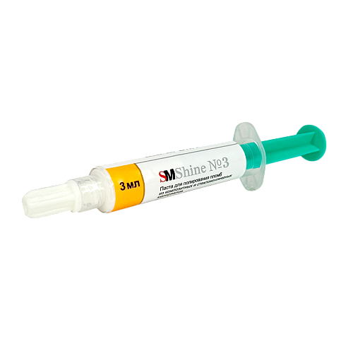 картинка Паста для полирования пломб SM Shine №3 (3мл), SM DMT 