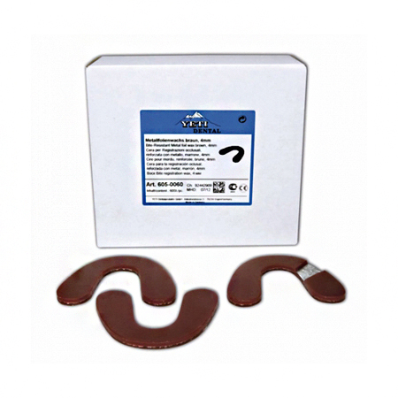 картинка Воск для регистрации прикуса, с металлической фольгой, Yeti (60шт) 