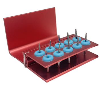 картинка Термоблок №2 на 10 инструментов (FG/RA), высокий, Jaan 