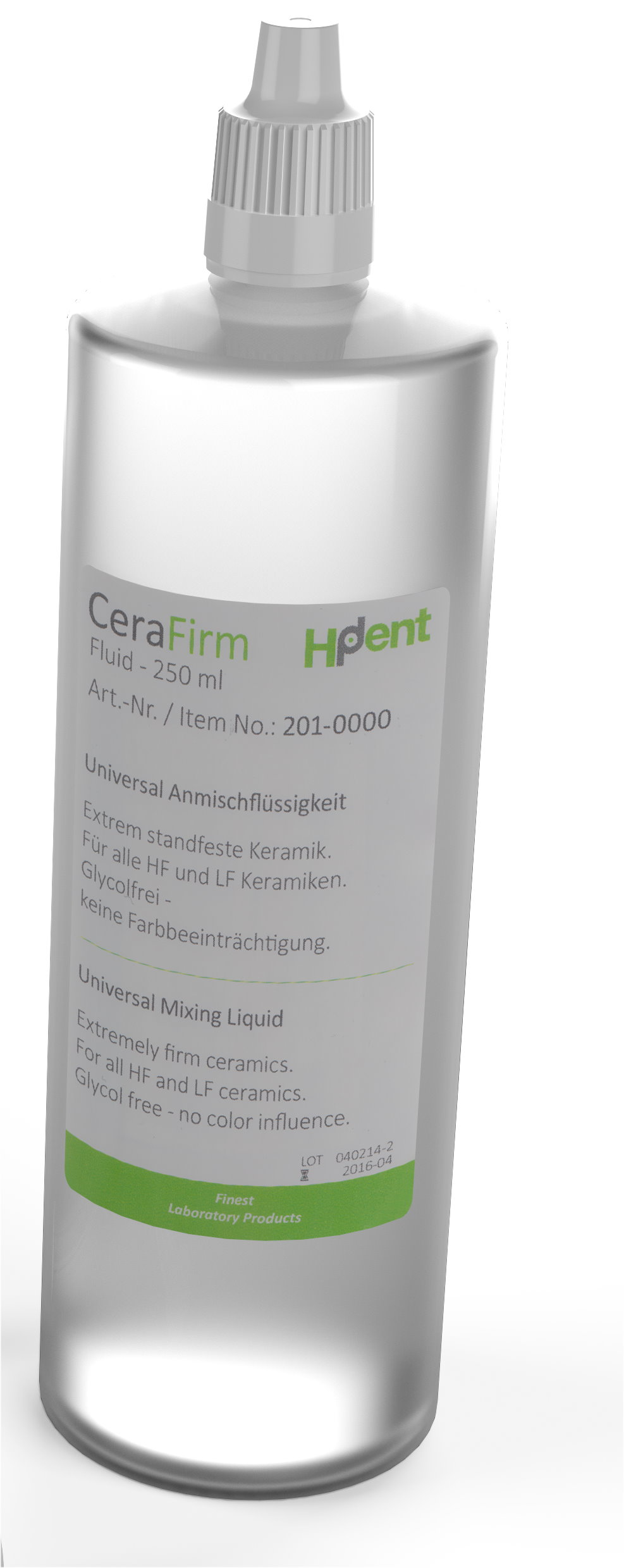 картинка Жидкость для керамики CeraFirm Fluid, HarvestDental (250 мл) 