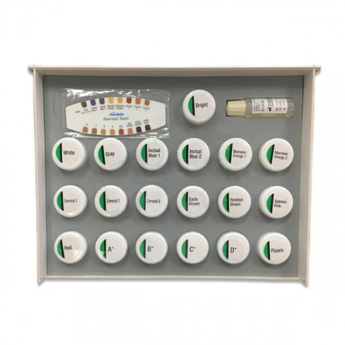 картинка Набор внутренних красителей Noritake Internal Stain Kit EX-3 (17х3г+10мл+3г+3г), Kuraray 
