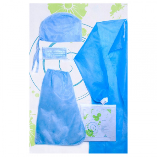 картинка Комплект одежды хирурга стерильный (1 шт.) 