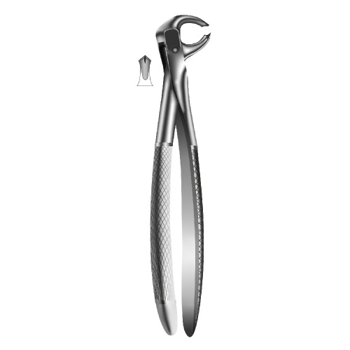картинка 04-093-00 Щипцы для удаления нижних моляров, Эур-мед 