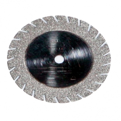 картинка Диск сепарационный алмазный с зубцами двусторонний, мелкая зернистость 45мкм для гипса, Sigema  