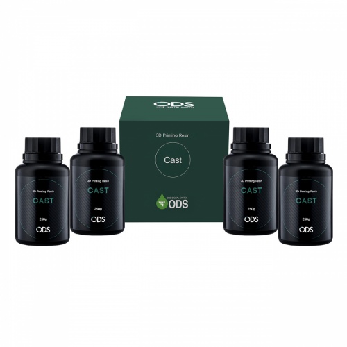 картинка Смола полимерная беззольная ODS Cast для 3D печати моделей, ODS_Cast/1kg (1кг), ODS Resin 