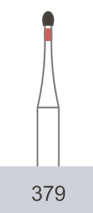 картинка Бор алмазный MR 379-009 F, CD-55F (5 шт.), Prima Dental Group 