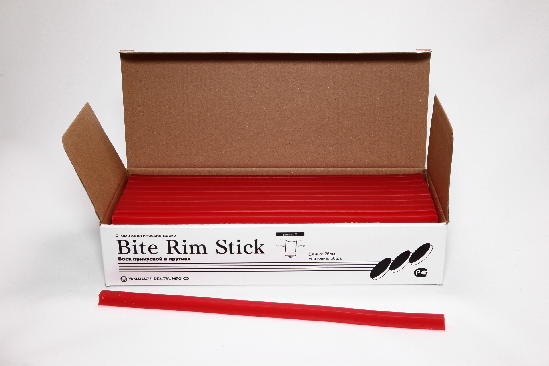 картинка Воск (прикусные валики) Bite Rim Stick, Yamahachi (50шт) 