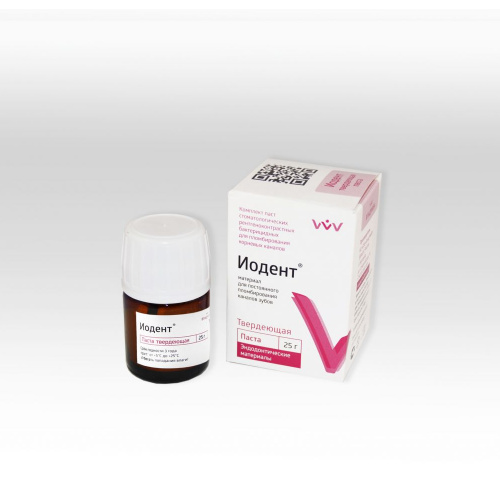 картинка Паста Иодент твердеющая, Владмива (25г) 