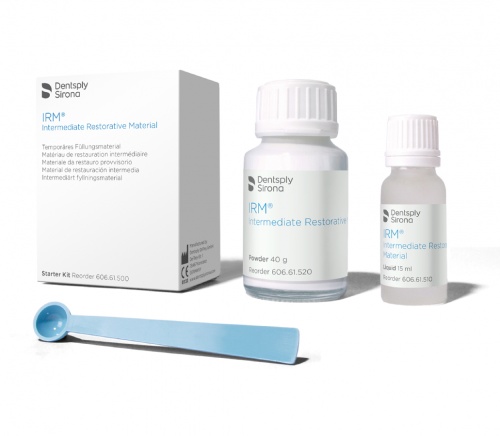 картинка ИРМ - IRM (порошок 40 г + жидкость 15 мл), Dentsply Sirona 