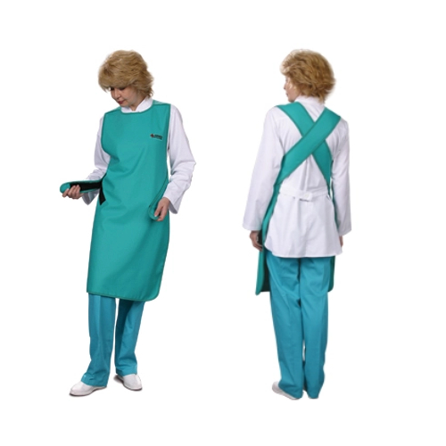 картинка Фартук рентгенозащитный односторонний для врача, Амико (винил, 0,35 мм Pb) 