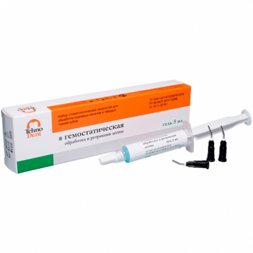 картинка Гель гемостатический (5мл), TehnoDent 