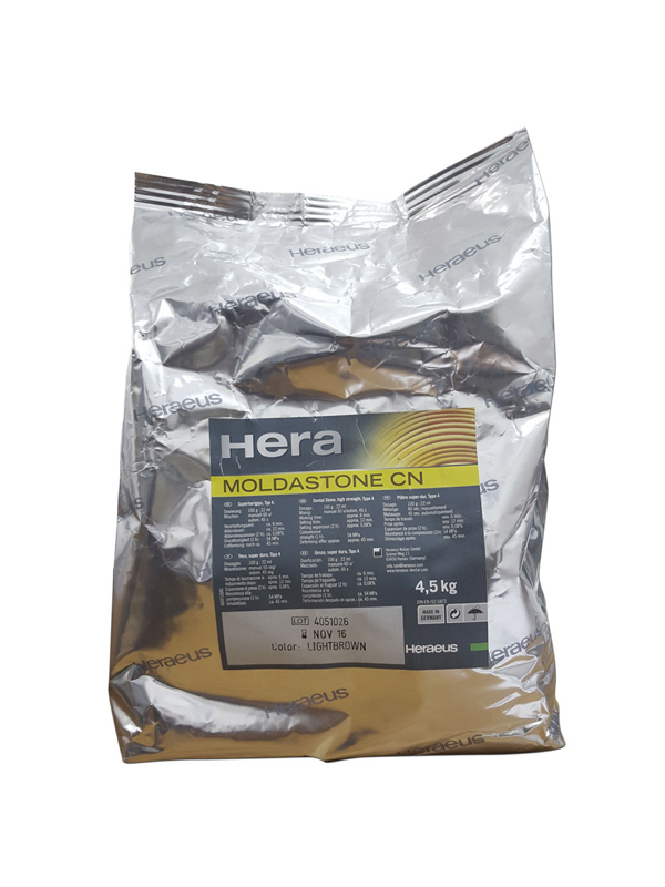 картинка Супергипс IV класса Молдастоун  - Moldastone CN, роза, Heraeus Kulzer (4,5кг) 