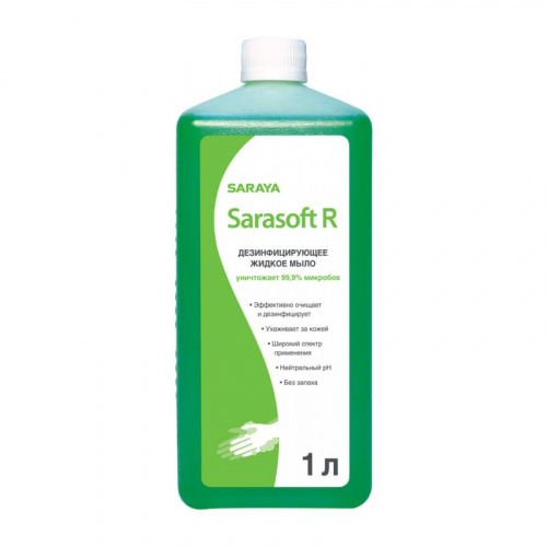 картинка Дезинфицирующее мыло Сарасофт Р - Sarasoft R, Saraya  