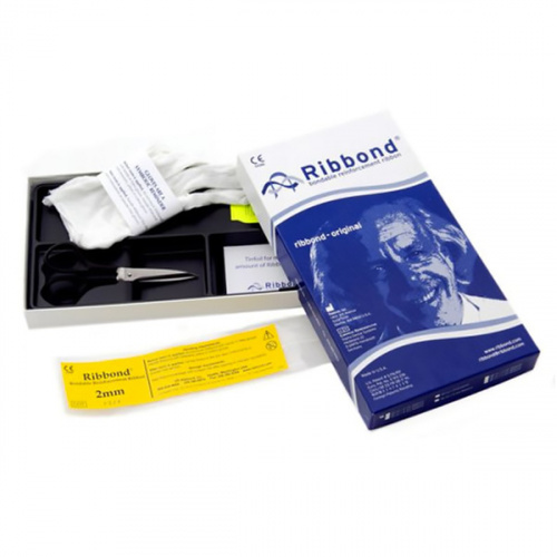 картинка Лента для шинирования Риббонд - Ribbond fiber с ножницами (длина 22см), Ribbond (1шт) 