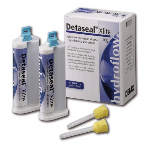 картинка Детасил Гидрофлоу ИксЛайт - Detaseal hydroflow Xlite (2х50мл), Detax 