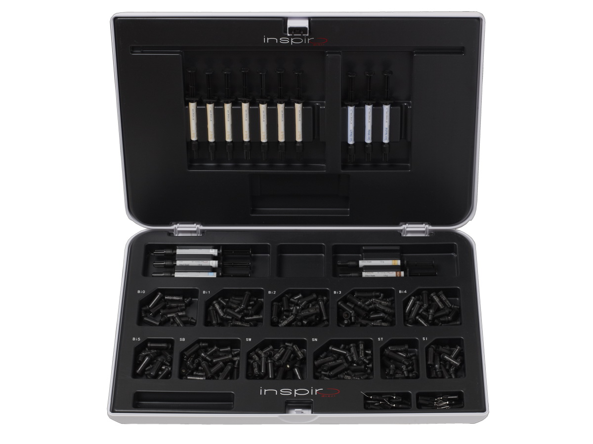 картинка Инспиро - Inspiro Master-kit, Edelweiss (160х0,3 г, 15х1,5 г) 