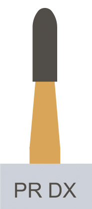 картинка Боры для разрезания коронок ТВС Predator Turbo PR-DX FG (10 шт.), Prima Dental Group 