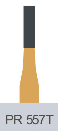 картинка Боры для разрезания коронок ТВС Predator Turbo PR-557T FG (10 шт.), Prima Dental Group 