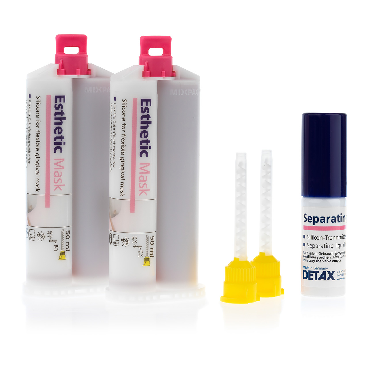 картинка Эстетик Маск в картриджах - Esthetic Mask Automix, DETAX (2 х 50мл)  