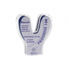 картинка Артикуляционная бумага Progress 100 мкм, Bausch 