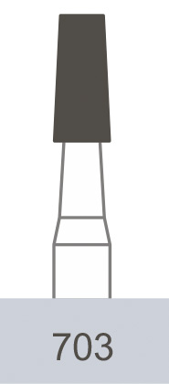 картинка Бор ТВС оперативный 703 FG (10 шт.), Prima Dental Group 