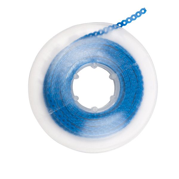 картинка Цепочка Elastolink эластичная, синяя, в катушке 4,5 м, Lancer 