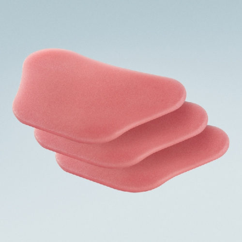 картинка Megatray пластины розовые, EUR-MED (50шт) 