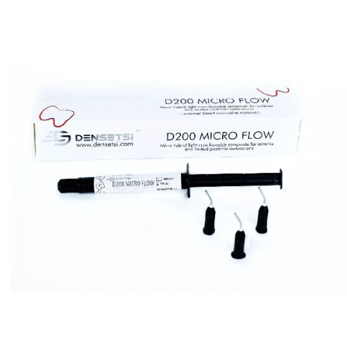 картинка Денсетси Д200 Микро Флоу - Densetsi D200 Micro Flow, First Scientific Dental GmbH (1x2мл + 3шт) 